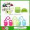 Eco-friendly Saving-space Silicone Double Groove Hang Bags
