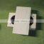 2017 new arrival top grade quality handmade unfinished wooden jewelry gift packing box for two rings with EVA and magnet
