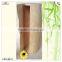 custom wood color oval ribbon soft bark brush box