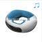 Round Portable Neck Pillow For Lunch Break/Travelling/ Neck Massage Music Pillow