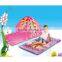 Carton Pop up toys tent with sleeping bag Kids sleeping tent