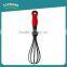 High quality food grade easy clean kitchen egg whisk nylon manual egg beater