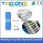 2017 Hot New Product Made In China Wholesale 2000mah Portable Gift Power Bank with Keychain
