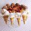 Acrylic Ice Cream Cone Holder Display Stand - Hold 8 Cones Buffet