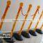 Plastic Crowd Control stand/cheap plastic stanchions