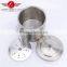 New design Stainless Steel Pot with innerlayer food warmer/ bellied pot with handle kitchen cookware
