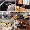 One piece bathroom vanity top grey granite matertial