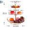 3 Layers Handicraft Metal Fruit Tree Rack