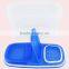 5pcs Rectangle Rice Sieve Lid Plastic PP food storage container set