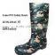 Camo Steel Toe And Sole PVC safety Rain Boots