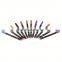 Kearing brand fabricate 12pcs/set 2.0mm nibs fabric marker ingrnious 12 colors fabric permanent T shirt marker pen#FM212