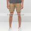 2016 High Quality Latest Custom Five Pocket Men's Khaki Slim Fit 100% Cotton Stretch Denim Concealed Fly Casual Plain Hot Shorts