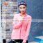 Hsz-A283 Custom Fashion Wholesale Women Sportswear Gym Wear Fitwear Zip Hoodies Sweatshirt 2016
