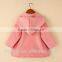 Korean children's clothing for girls velvet added jacket Vintage Art coat 88018
