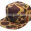 Fashion camo 5 panel snapback