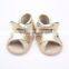 Fancy kids sandal baby shoes leather shoes for girl
