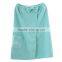 Women coral fleece towel bathrobe with headband