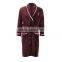 High Quality Flannel Fleece Bathrobe Hooded