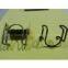 Electric wire forming shaped spring