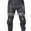 Black Motorcycle Pant/ Motorbike Leather PANT / Trousers + CE Armour to knee & hips