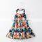 2016 Girls summer Floral Beach Dress