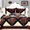 soft fur bedspreads pv fleeve plush knitted patchwork quilt bedding set