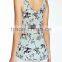 New Arrival Designer Casual Floral Tight Silk Tank Top