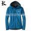 100% polyester outdoor hiking waterproof jacket