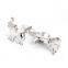 Chinese Manufacturer Silver Elephant Men Shirt Cufflink High Quality