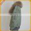 Jsfur Wholesale Bomber Fur Jacket REV Winter Coat Detachable Collar
