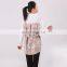 leopard print silver fiber anti radiaiton maternity dress for lady