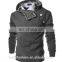 2016 BAIYIMO Mens Casual Luxury Buckle Hoodie Slim Cotton Sweatshirts