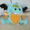 high quality cartoon cute cat plush stuffed toy Elephant hand made knitted toy