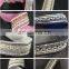 High quality new design popular rhinestone pearl woven strip