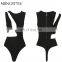 latest design halter sexy black women sexy bandage bikini for lady