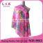 Flowers Digital Printing Polyester Chiffon Scarf Women in Sunmmer