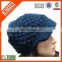 Wholesale knitted winter acrylic customized fashion crochet hat