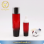 cosmetic glass cream bottle with plastic inner