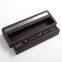 Long PU rings display stand luxury wooden rings jewelry display with custom logo