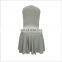 Luxury Banquet pleated skirt chair cover  wedding spandex chair covers