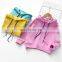 plain style pure color children 100% cotton hoodies