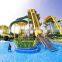 WM Fiberglass Water Park Slide Big Spiral Water Slides For Sale
