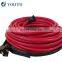 220V 50M/PC 25w/m Self-Regulating Heating Cable For Roof Gutter Snow Melting with plug