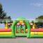 Jungle Theme Inflatable Horse Eerby Running Race Track Games For Events