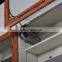 Full steel structure side bench wall bench with automatic sash