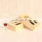 Accept OEM Burnt Stamp Logo Wooden Wine 2 Bottle Box