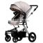 Multifunction 3 in 1 baby stroller foldable lightweight infant pram travel car seat pram