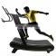 best price smooth guarantee motorless running machine with Monitor top  quality Curved treadmill & air runner