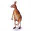 2021 Australian Animals 3.75 inch Red Kangaroo Realistic Wildlife PVC Stand Resin Action Figure Toys custom plastic toy figure