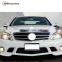 C-class w204 c63 Astyle 2007-2010y body kit fit for W204 pp material body parts front bumper rear bumper side skirts